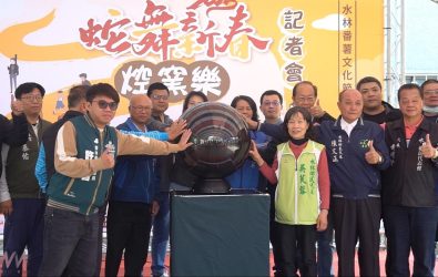 2025年水林番薯文化節今天啟動，將於3月1日熱鬧登場。（圖／記者蘇榮泉攝）