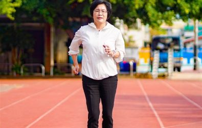 「來彰化跑步吧！」計畫已經累積了6.1萬人次參與，共跑了6.9萬公里，最小的跑者是4歲，最年長跑者是84歲。(彰化縣政府提供)