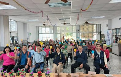 民雄鄉平和社區發展協會114年度社照C據點今日啟動，達成鄉內長照C據點百分百的布建。(圖／記者邱嘉琪攝)