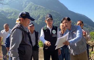 149甲線清水橋路段自921大地震及八八風災後，地基持續受損，修復工程面臨挑戰，使得當地交通阻隔已超過20年。（圖／記者蘇榮泉攝）