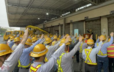 台電雲林區營業處5日舉行「114年春季加強穩定供電作為—驚蟄宣誓儀式」。（圖／台電雲林區營業處提供）