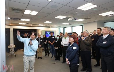 黃敏惠市長帶領市府團隊參觀微軟公司。（圖/嘉義市政府提供）