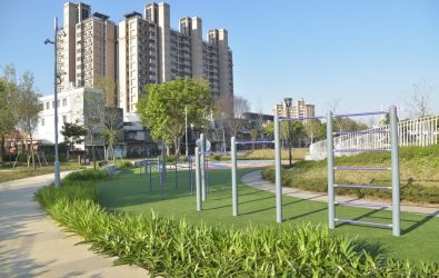 1140330-211讓市民享受更多綠地空間 八德區楓樹腳公園景觀改善開園啟用