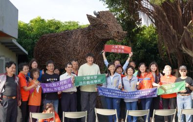 大葉大學USR計畫「大村共創：健康福祉設計融合計畫」於貢旗、南勢、擺塘三地舉行社區共識會議，共同規劃在地發展藍圖。（記者陳雅芳攝）