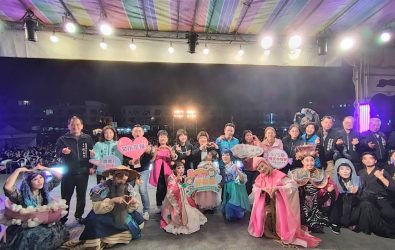 孩子笑開懷！彰化親子劇場巡演到溪湖鎮，奇幻《晴空小侍郎》溫馨又感人。（文化局提供）
