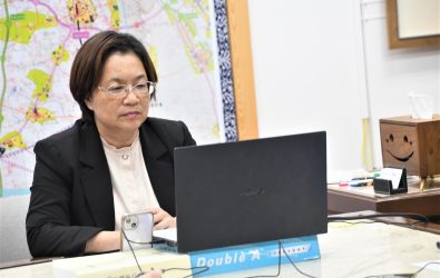 彰化縣長王惠美昨晚在8縣市首長因應美國調漲關稅線上會議中，建議行政院要及早精準掌握美國加徵關稅相關細節。（彰化縣政府提供）