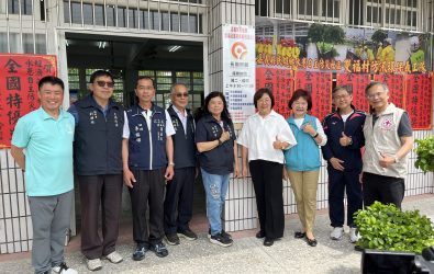 民雄鄉雙福社區照顧C據點揭牌。(圖／民雄公所提供)