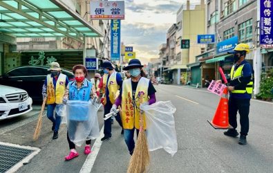 彰化縣響應「2025地球日環境清理活動」，串聯縣內13個鄉鎮市展開同步清潔行動，展現全民愛護地球的行動力。（彰化縣政府提供）