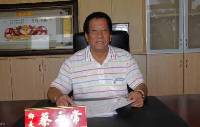 口湖鄉前鄉長蔡永常，外號「黑松」，於本月22日深夜病逝，享壽75歲。（圖／記者蘇榮泉攝）