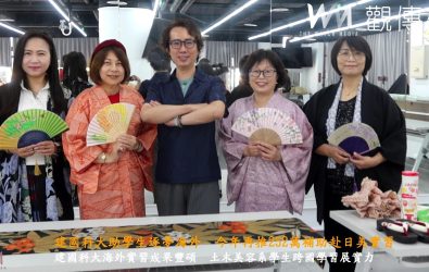 建國科大美容系學生藉由跨國實習，學生不僅精進專業技能。（記者陳雅芳攝）