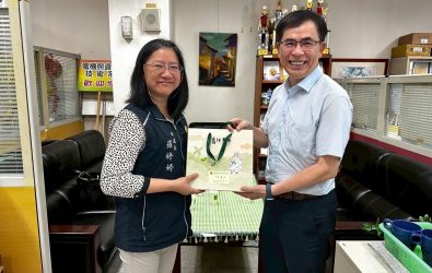 羅婷婷副處長拜訪南開科大鄭世平主任