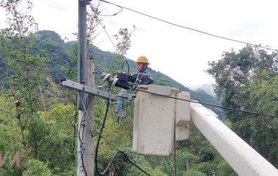 台電嘉義區處加強電網韌性，展現穩定供電的決心。（圖/嘉義區處提供）