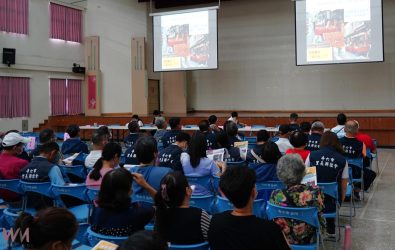斗六市公所正推動「西市場道路排水改善工程」，於2日舉行第三次說明會，持續與地方溝通、爭取共識。（圖／記者蘇榮泉攝）