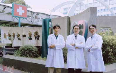 嘉基血液腫瘤科李育庭醫師、骨科江振豪醫師、大腸直腸科朱峻廷醫師(左至右)。（圖/嘉基提供）