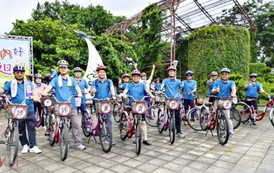 雲嘉南區養護工程分局3日以「廉政性平，幸福公路一路騎」為主題，舉辦自行車活動。（圖／雲嘉南養工分局提供）