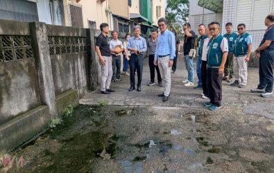 立法委員劉建國6月初特別邀請教育部國民及學前教育署署長彭富源及相關同仁，實地走訪縣內多所學校進行會勘。（圖／立法委員劉建國提供）