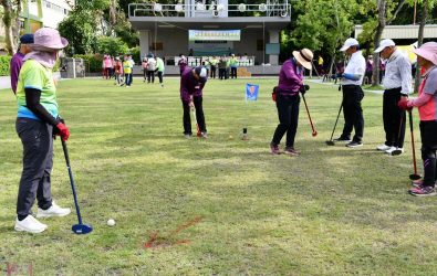 彰化市114年市長盃地面高爾夫球全國錦標賽熱鬧開打，來自全台10縣市、250位選手齊聚競技，選手們感受到彰化的熱情與溫暖。（記者陳雅芳攝）