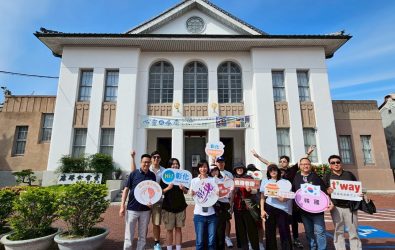 看準韓國旅客來台人數居冠，彰化縣政府邀請韓國業者來台踩線，走訪田尾、鹿港等地，推動深度旅遊行程設計。（彰化縣政府提供）