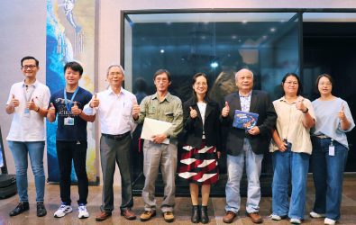 今日開幕式貴賓與科博館策展團隊合影。圖片提供／國立自然科學博物館 (1)