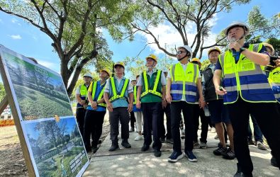 今(3)日侯友宜市長至工程現場視察進度