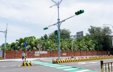 1140704-211桃園養工處創新材料應用，永安通學廊道兼顧安全與環保。