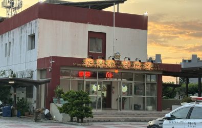 不滿遭保護令限制探視，謝姓男子今（7日）在土城殺害妻子與小姨子後南逃，自知難逃法網，於彰化和美分局投案落網。（民眾提供）