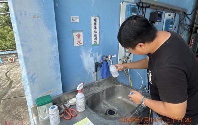 嘉義縣將飲水安全擺第一，風災後全面抽驗。（圖/嘉義縣政府提供）