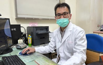 嘉義榮民醫院大腸直腸科醫師江梓維。(圖／嘉榮提供) 