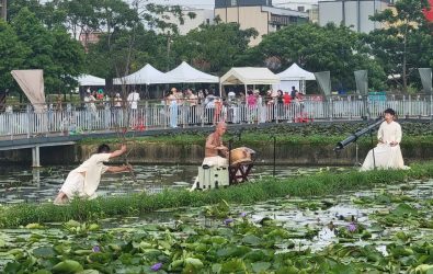 1140727-211漫步蓮田品味藝術，聽覺饗宴樂遊桃園蓮花季。