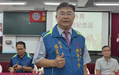 興華中學新任校長張家碩。(圖／記者邱嘉琪攝)