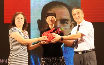 114學年度國中小校長人事異動暨交接典禮，於8月1日上午在雲林縣政府大禮堂隆重舉行。（圖／記者蘇榮泉攝）