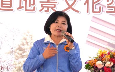 縣長張麗善呼籲中央應公開台美關稅談判內容，讓地方與業界能提前因應，降低潛在衝擊。（圖／記者蘇榮泉攝）