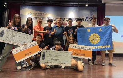 國立員林崇實高工兩隊於全國技術型高職學生創造力競賽中獲得二、三名，展現創新與實務能力。（崇實高工提供）