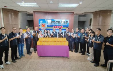 1140806-221八德警分局慶祝父親節，慰勉警職爸爸兼顧家庭的辛勞。