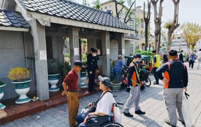 彰化市成功公園長期被街友占據，市公所將改造園區，改善環境並提升公共安全。（民眾提供）