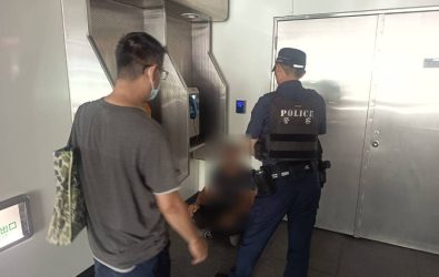 1140816-210守護乘客安全！桃捷警鷹眼鎖定，將手扶梯偷拍慣犯繩之以法。