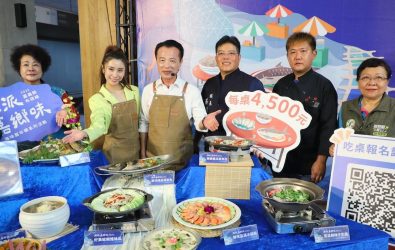 嘉義縣布袋鎮公所舉辦「海味嘉年華」系列活動，其中年年秒殺的「海派嘉鄉味」千人宴，將在10月4日於高跟鞋教堂盛大登場。（圖/記者陳惲朋攝）