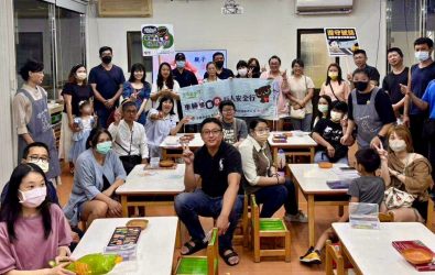 1140910-220交通安全月 龍潭警分局聯手幼兒園推廣家庭教育。