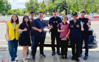 為強化防詐意識，斗南分局攜手縣政府地政處、斗南地政事務所，拍攝防詐宣導短片《有地籍異動？小心詐騙來電！》。（圖／記者蘇榮泉翻攝）