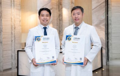 彰基「智慧針灸銅人雲端評量系統」、「呼吸器拔管評估系統」在2025馬來西亞MTE: AHLS國際發明展，榮獲2金獎及2特別獎。（彰化基督教醫院提供）