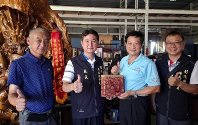 榮民權益再升級！彰化縣榮服處拜會陸官校友會及後備輔導中心宣導輔導會兩項新措施。（彰化榮服處提供）
