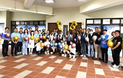 鹿江國際中小學高中部籌備處掛牌，2028年將正式招生，課程導入國際文憑大
學預科課程（IBDP），學生在地即可直申世界名校。（縣政府提供）