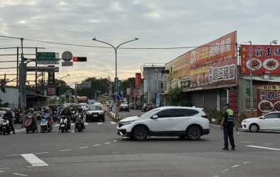 1140925-221因應教師節國定假日，龍潭警分局公布交通疏導方案，連假出遊不再塞車。