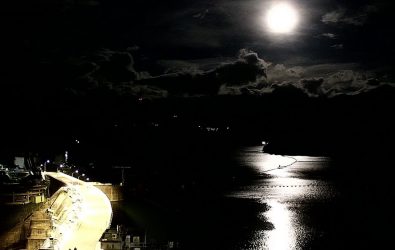 1140928-221海岸、山林到市區 桃園月夜美景盡收眼底。