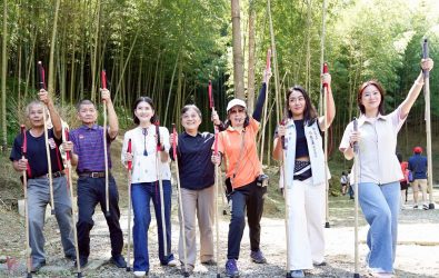 2025草嶺石壁森林療癒季，雲林縣政府打造一場融合自然、藝術與健康的身心靈盛會。（圖／記者蘇榮泉攝）