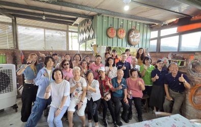 「青村．young village」青銀共創研究基地揭牌。(圖／記者邱嘉琪攝)
