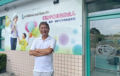 被稱為「最有人情味的馬拉松」，田中馬背後推手鄭宗政，用學以致用的策略與熱情，讓小鎮賽事登上國際舞台。（記者陳雅芳攝）