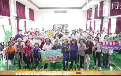 彰基與照顧學校於彰化老人養護中心舉辦「綠色處方箋：綠色照護與醫療保健工作坊」。（彰化基督教醫院提供）