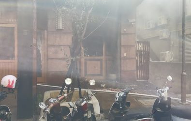1141016-211蘆竹區瓦斯維修傳意外　火勢迅速蔓延所幸即時撲滅