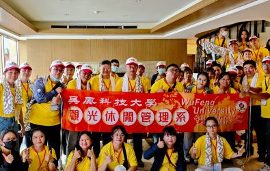 吳鳳科大師生赴澎湖銅山館參與「入火大典」。(圖／吳鳳科大提供)